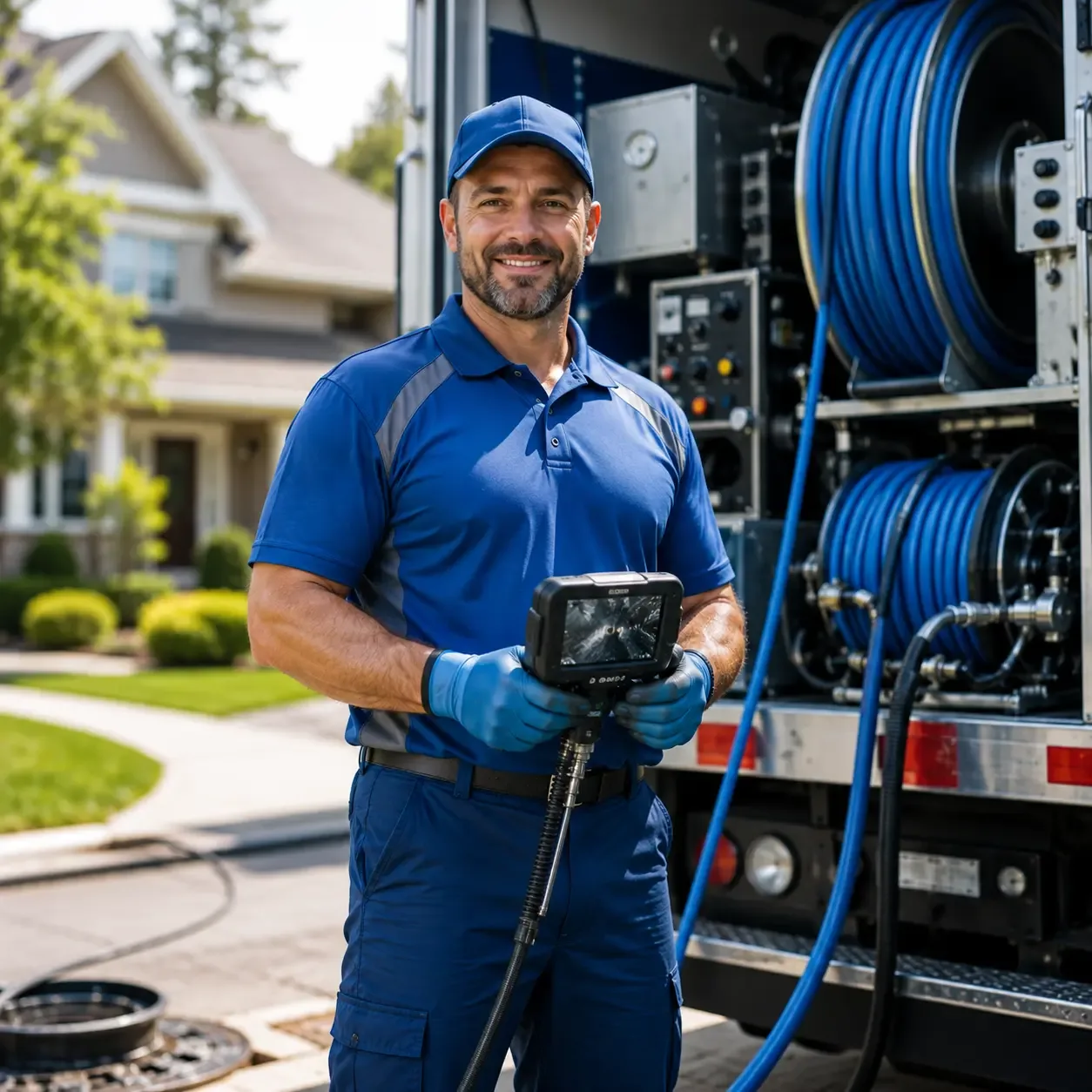 Local outdoor drain cleaning specialists in Grandin, MO